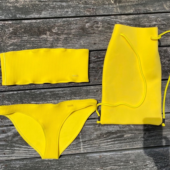 triangl swimwear Other - RARE TRIANGL TWINNIE YELLOW